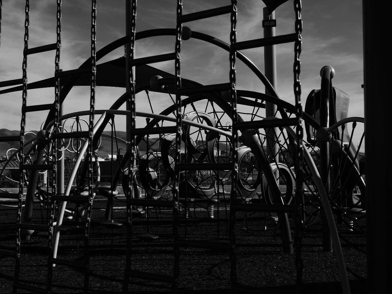 Abstract Playground photograph